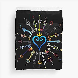 Kingdom Hearts Keyblades Duvet Cover