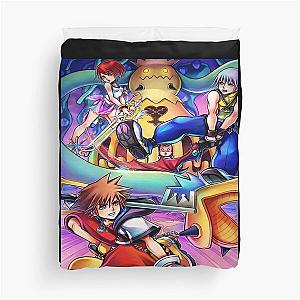 kingdom hearts game Duvet Cover