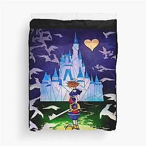 kingdom hearts art Duvet Cover