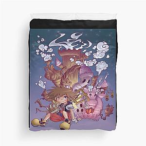 kingdom hearts art Duvet Cover