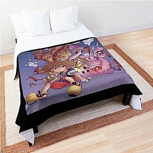 kingdom hearts art Comforter