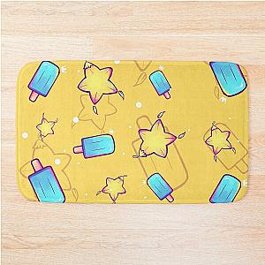 Kingdom Hearts Seasalt and Paopu Pattern Bath Mat