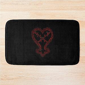 Heartless Symbol- Kingdom Hearts  Bath Mat