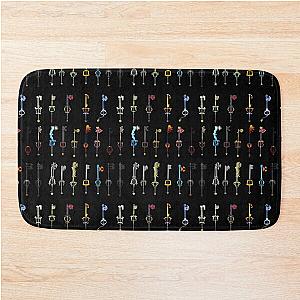 Kingdom Hearts - Keyblades   Bath Mat