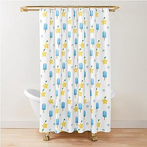 Kingdom Hearts Pattern Shower Curtain