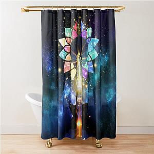 Kingdom Hearts - Combined Keyblade Shower Curtain