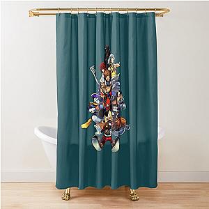 Kingdom Hearts  Shower Curtain