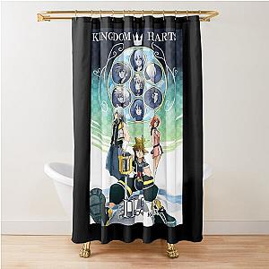 game kingdom hearts Shower Curtain