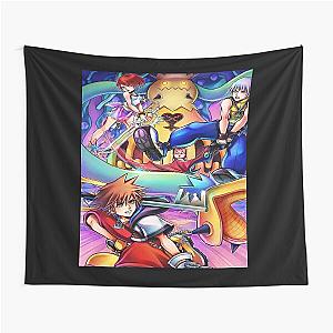 kingdom hearts game Tapestry