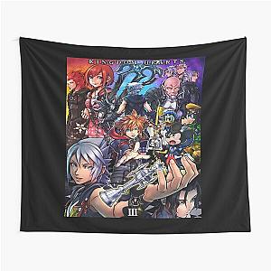 kingdom hearts art Tapestry