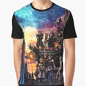 Kingdom Hearts 3 Cover Graphic T-Shirt