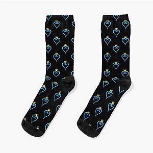 Kingdom Hearts Blue Heart Socks