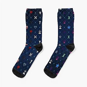 Kingdom Hearts Pattern Ver 2 Socks