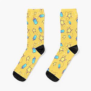 Kingdom Hearts Seasalt and Paopu Pattern Socks