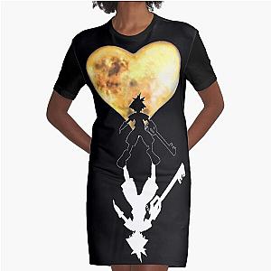 Kingdom Hearts - Sora's Shadow Graphic T-Shirt Dress