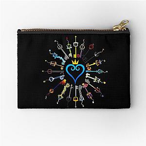 Kingdom Hearts Keyblades Zipper Pouch