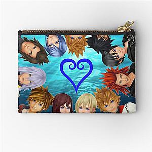 Kingdom Hearts Crew Zipper Pouch