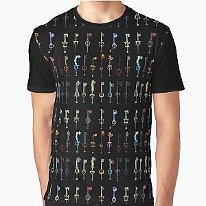 Kingdom Hearts - Keyblades   Graphic T-Shirt