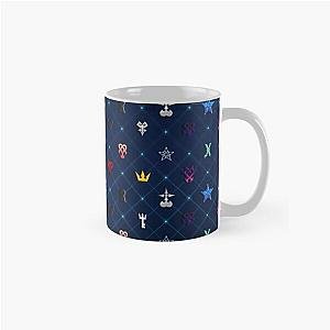 Kingdom Hearts Pattern Ver 2 Classic Mug