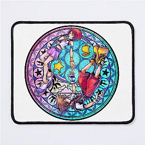 Sora and Kairi Stained Glass Kingdom Hearts Mouse Pad