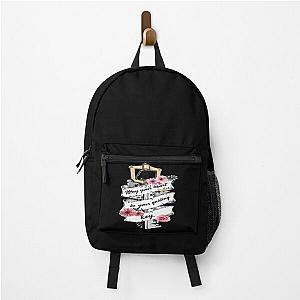 Kingdom Hearts Quote Black  Backpack