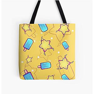 Kingdom Hearts Seasalt and Paopu Pattern All Over Print Tote Bag