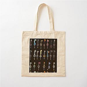 Kingdom Hearts - Keyblades   Cotton Tote Bag