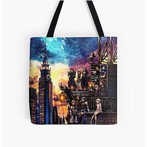 Kingdom Hearts 3 Cover All Over Print Tote Bag