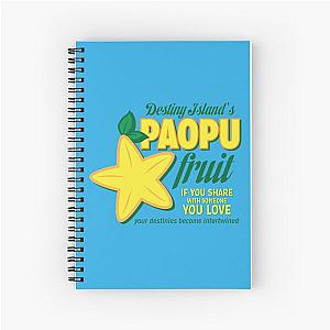 Paopu Fruit - Kingdom Hearts Spiral Notebook