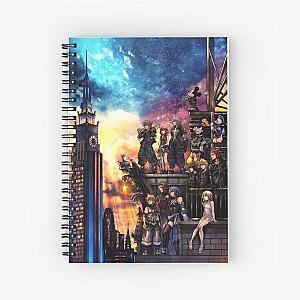 Kingdom Hearts 3 Cover Spiral Notebook