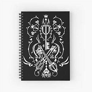 Kingdom Hearts - Black Spiral Notebook