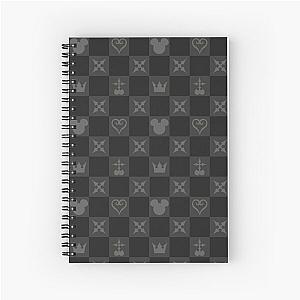 KINGDOM HEARTS - Pattern. Spiral Notebook