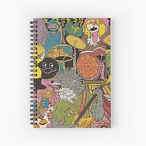 King Gizzard And The Lizard Wizard Gang Spiral Notebook