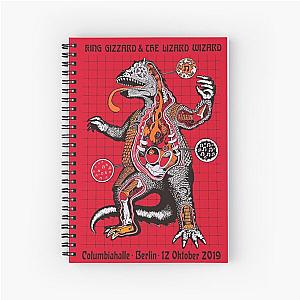 King Gizzard and The Lizard Wizard Berlin Gig Poster Spiral Notebook