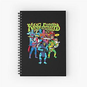 King Gizzards And The Lizard Wizard Spiral Notebook