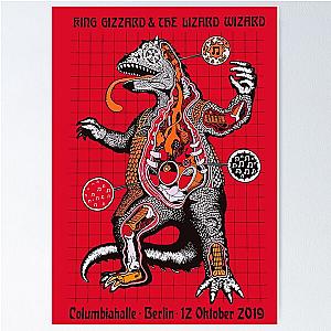 King Gizzard and The Lizard Wizard Berlin Gig Poster Poster