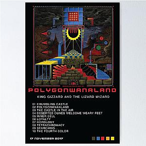 King Gizzard and The Lizard Wizard Polygonwanaland Poster Poster