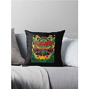 King Gizzard and the Lizard Wizard Denver Mission Ballroom  2019 Throw Pillow