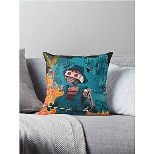 Fishing For Fishies, Han Tyumi, King Gizzard Throw Pillow