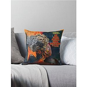 Ice, Death, Planets, Lungs, Mushrooms and Lava by King Gizzard and The Lizard Wizard Throw Pillow