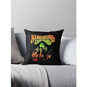 king gizzard Throw Pillow