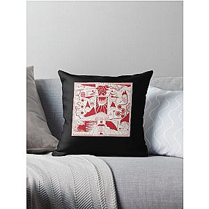 King Gizzard and the Lizard Wizard  The Castle in the Air Artwork Drawing Throw Pillow