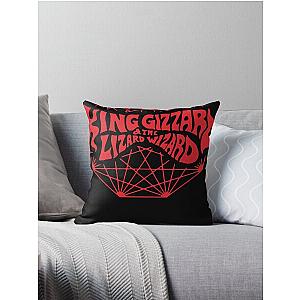 gizzard king merch Throw Pillow