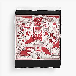 King Gizzard and the Lizard Wizard  The Castle in the Air Artwork Drawing Duvet Cover