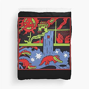 King Gizzard and the Lizard Wizard the Castle in the Air Art Drawing Duvet Cover