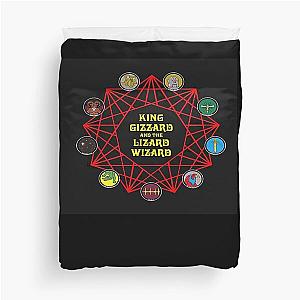 king gizzard and Duvet Cover