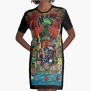  King Gizzard's Altered Beasts Club Band Graphic T-Shirt Dress