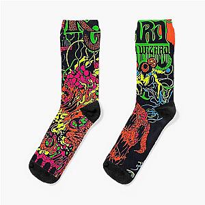 King Gizzard and the Lizard Wizard - Melbourne 2019 Poster Socks