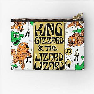 King Gizzard and The Lizard Wizard Milwaukee Gig Poster Zipper Pouch