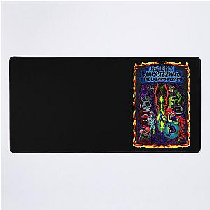 King Gizzard- Digital Black Desk Mat